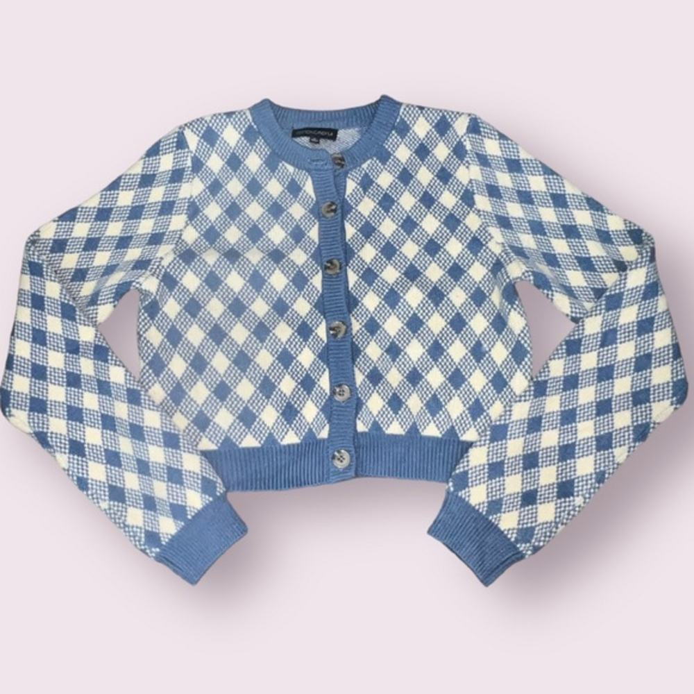 Cotton Candy LA Button Up Sweater